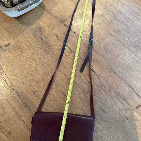 Leather Satchel - Wine - Picture 6 of 6